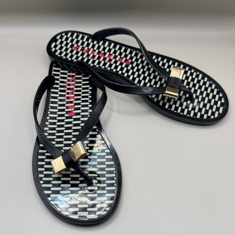 Coach Landon Bow Sandals